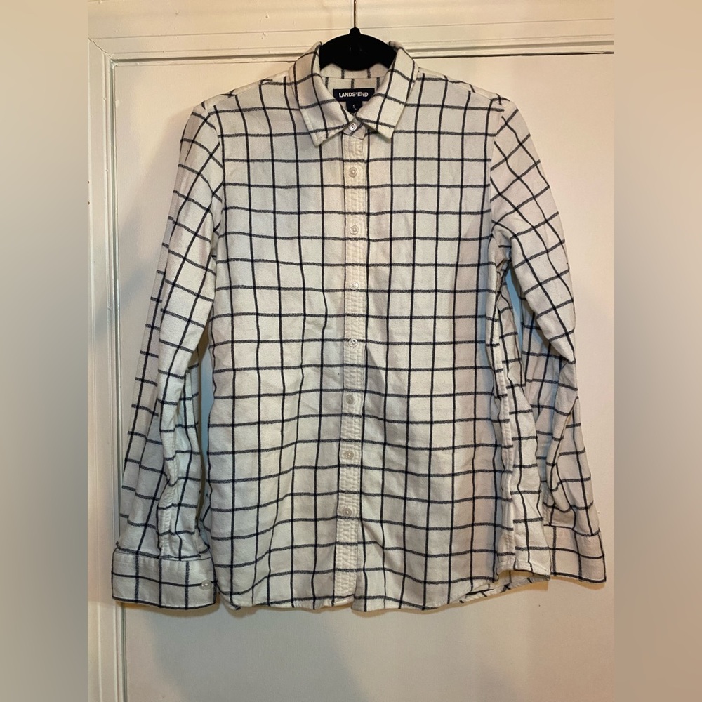 Land’s End Flannel Shirt - Small